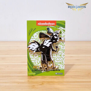 Nickelodeon Hey Arnold! Limited Edition Arnold and Helga Golden Enamel Pin